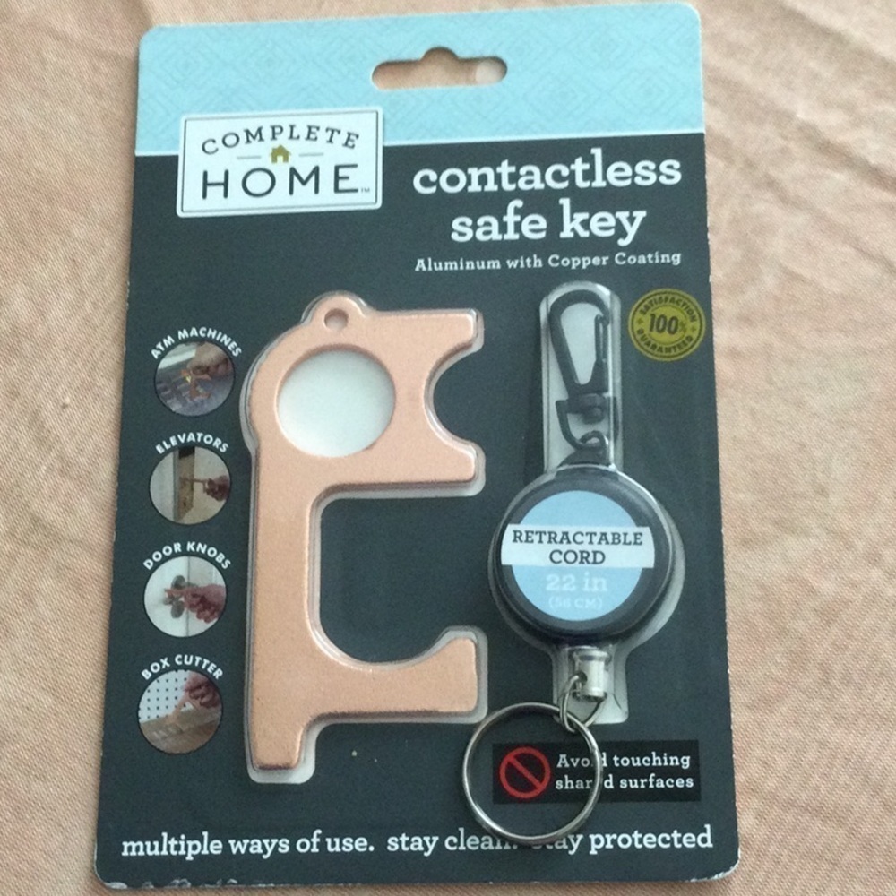 Complete Home contactless safe Key Aluminum with Copper Coating